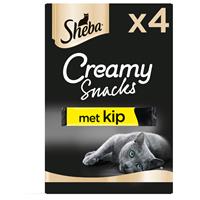 Sheba Creamy Snacks 4x12 g - Kattensnack - Kip