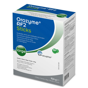 Ecuphar Orozyme RF2 dental sticks L voor de hond 28 x 33 g