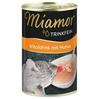 24x135ml Tonijn Miamor Trinkfein Vitaliteitsdrank voor Katten