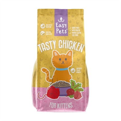 EASYPETS tasty chicken kitten kattenvoer 1,5 KG