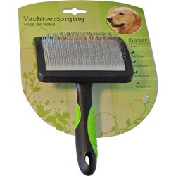 Hondenborstel slicker soft large - Gebr de boon