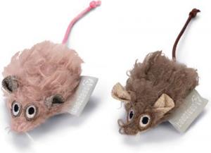 Beeztees Muisjes Boyo - Kattenspeelgoed - Bruin"Roze - 14x5x1,5 cm