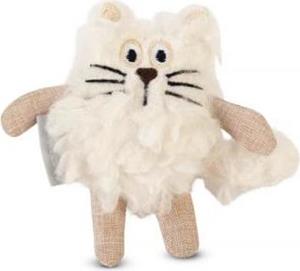 Beeztees kat faline - kattenspeelgoed - wit - 15x10x3 cm