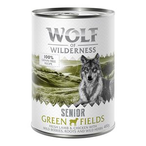 6x400g Wolf of Wilderness Honden Natvoer