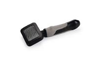 Beeztees Slickerborstel - Kattenverzorging - Zwart Grijs - Klein - 17,5x7x4 cm