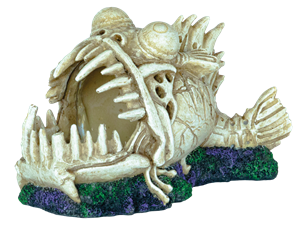 Superfish Deco Led Monster Vis - Handgeschilderde, Eco-vriendelijke Aquarium Decoratie