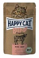 Happy Cat Bio Pouch 6 x 85 g Kattenvoer - Bio-Rund