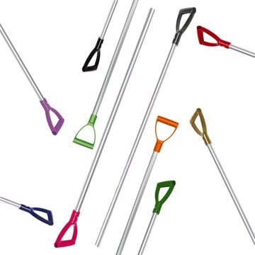 Vplast Mestvork steel aluminium 115cm Oranje