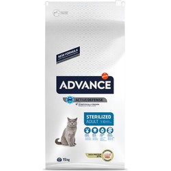 ADVANCE cat sterilized turkey / rice 15 KG