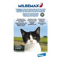Milbemax Milbemax Kitten & Kat - Anti wormenmiddel - 2 tab 0.5 Tot 2 Kg