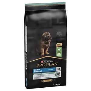 Purina Pro Plan Large Robust Puppy Sensitive Digestion Lam Hondenvoer - Dubbelpak 2 x 12 kg