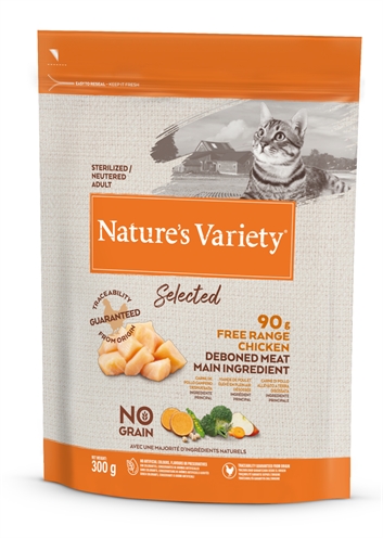 vandermeer NATURES VARIETY SELECTED STERILIZED FREE RANGE CHICKEN 300 GR