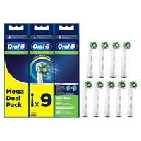 Oral B Oral-B Crossaction 3+3+3 Pack FFS Aufsteckbürsten Ersatzzahnbürste Zahnpflegezubehör