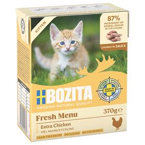 Bozita Stukjes in Saus 6 x 370 g - Met Kip voor Kittens