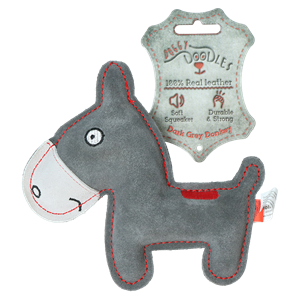 Tiny Doodles Doggy Doodles Donkey Donkergrijs