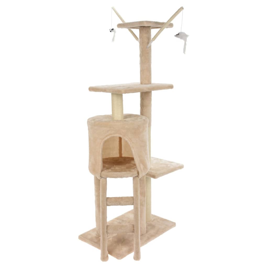Pets Collection kattenmeubel 45x30x110 cm beige