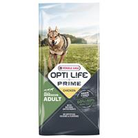 Opti Life Prime Adult All Breeds Kip - Hondenvoer - 12.5 kg Graanvrij