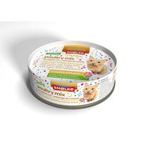 Smolke Smølke Soft Paté Party Edition met gevogelte kattenvoer 24 x 80 g