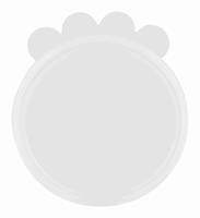 Trixie Transparante blikdeksel ø 7,6 cm