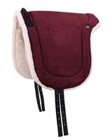 QHP Bareback Pad Sattelkissen > burgundy