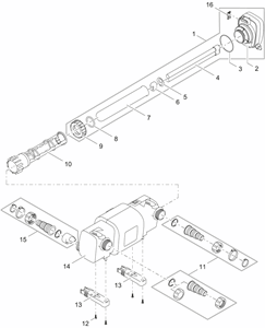 Oase Bitron C 36/55 Originele Reinigingsrotor - Vervangend Onderdeel voor UV-C Vijverfilter