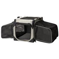 Honden-Transportbox Traveller Extend, grijs