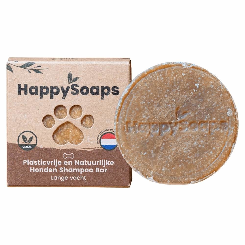 Happysoaps Honden shampoo bar - lange vacht 70g