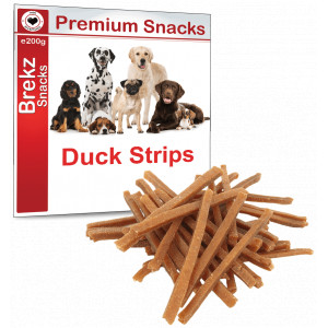 Brekz Premium Duck Strips 200 gram Per 3