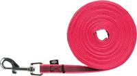 Trixie Sleeplijn met rubber bekleed Fuchsia 5 m