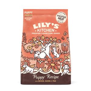 Lily's kitchen dog puppy chicken / salmon