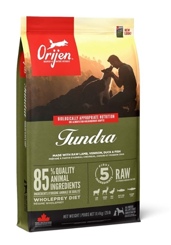 Orijen Tundra hondenvoeding 11,4 kg