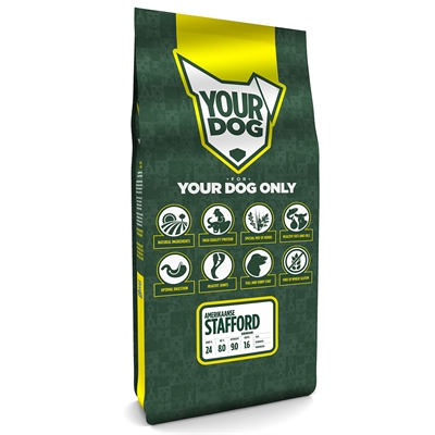 Yourdog Amerikaanse Stafford Senior 12KG