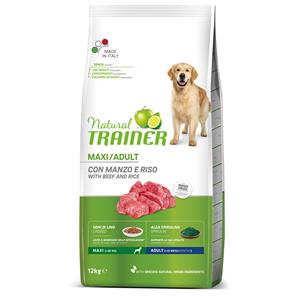 Natural trainer dog adult maxi beef / rice