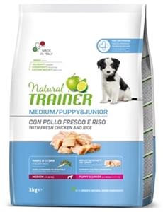 Natural Trainer Puppy / Junior Medium Chicken 3KG