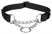 Trixie Premium semi-choke S-M: 30-40 cm/15 mm Zwart