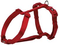 Trixie Premium H-harness S-M: 42-60 cm/15 mm Rood