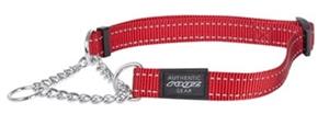 Rogz for dogs fanbelt choker rood