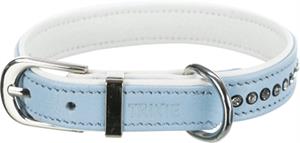 Trixie Active Comfort Halsband met Strass-steentjes Lichtblauw XXS-XS