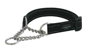 Rogz for dogs lumberjack choker zwart