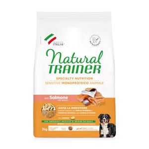 Natural trainer dog adult medium / maxi sensitive salmon