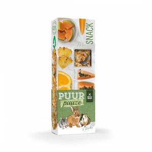 Witte Molen Puur pauze sticks sinaasappel & papaja 110 gram