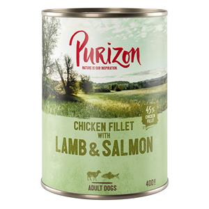 6x400g Purizon Hondenvoer - Diverse Smaken