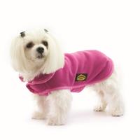 FASHION DOG Fleece-Hundemantel - Fuchsia - 30 cm - 