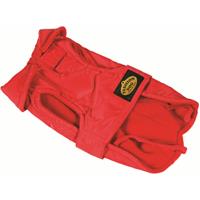 FASHION DOG Hunde-Regenmantel mit Fleecefutter - Rot - 55 cm - 