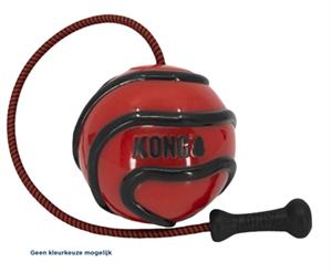 KONG Dog Toy Wavz Bunjiball Medium Assorted Colors (1-Pack)