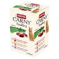 6x100g Country Adult Thuis Variatie (3 Smaken) animonda Carny Kattenvoer