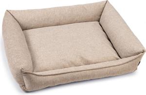 Beeztees memory foam zia - hondenmand - beige - 100x80x23 cm