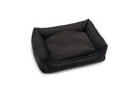 Beeztees memory foam uma - hondenmand - antraciet - 80x60x22cm