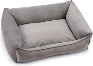 Beeztees Memory Foam Fy - Hondenmand - Lichtgrijs - 80x60x22cm