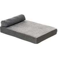 PawHut Haustierbett 75 cm x 55 cm x 20 cm - grau